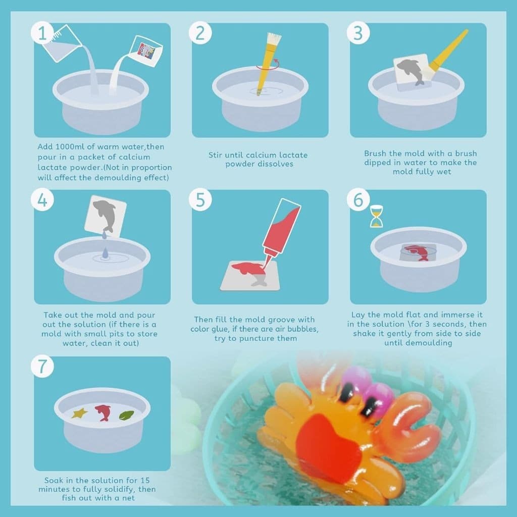 JoyToys ของเล่นเด็ก เยลลี่น้ำ DIY Magiccal WaterSeapeของเล่นแนววิทยาศาสตร์ เสริมพัฒนาการ จินตนาการให้ลูก ของเล่นเด็ก รูปที่ 9