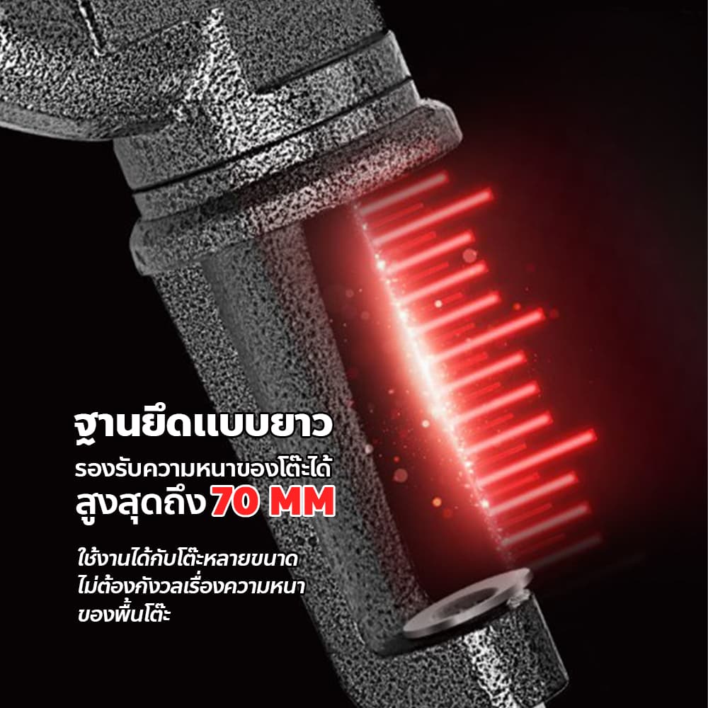 allgen แคล้มป์ DIY สำหรับหนีบชิ้นงานต่างๆ ปากกาจับชิ้นงาน 70 มม รูปที่ 6