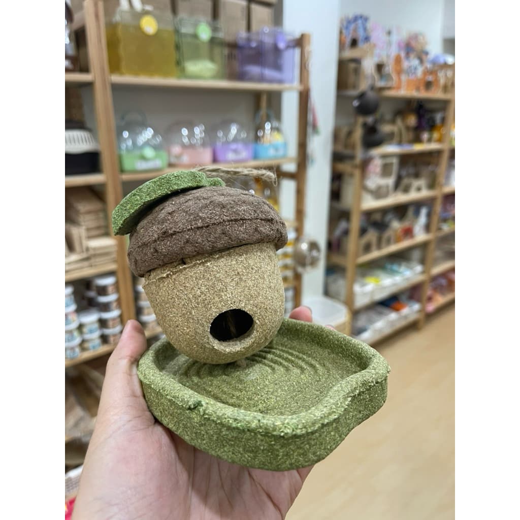 แทะ ลับฟัน ของตกแต่งกรงลับฟันได้รวมหลายยี่ห้อ carno rodizoo ป่าสน ต้นสน ลูกโอ๊ค ดอกไม้ น้ำพุ กระบองเพชร ลูกประคำ รูปที่ 7