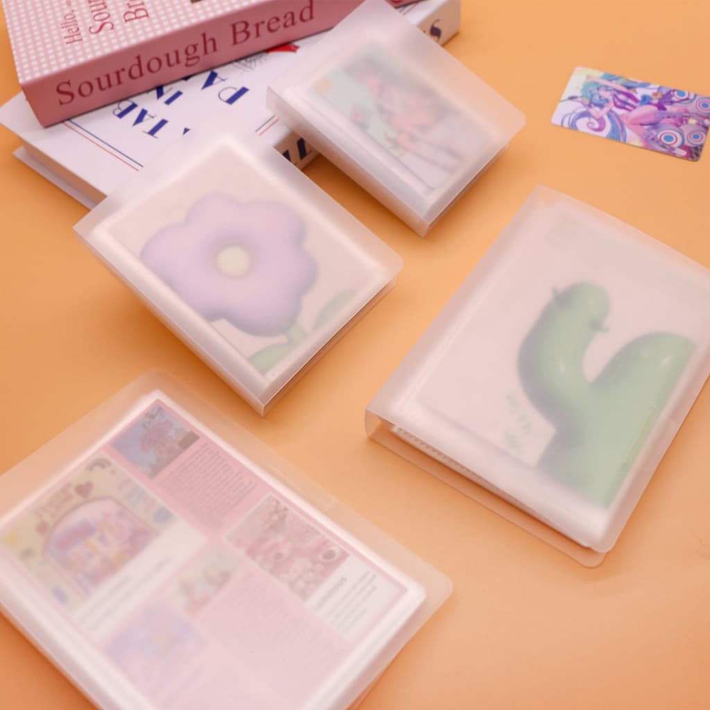 แฟ้ม การ์ด โฟโต้การ์ด อัลบั้มรูป Kpop แฟ้มใส่การ์ด โพลาลอยด์ แฟ้มบัตร แฟ้มรูป 2x3 3x5 4x6 5x7 นิ้ว รูปที่ 5