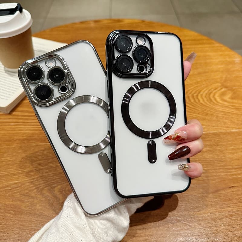 อัลลอยด์ Magnetic Case for iPhone 16 15 14 13 12 Pro Max Plus แม่เหล็ก ซองใส่โทรศัพท์ เคส สำหรับ ไอโฟน รูปที่ 6