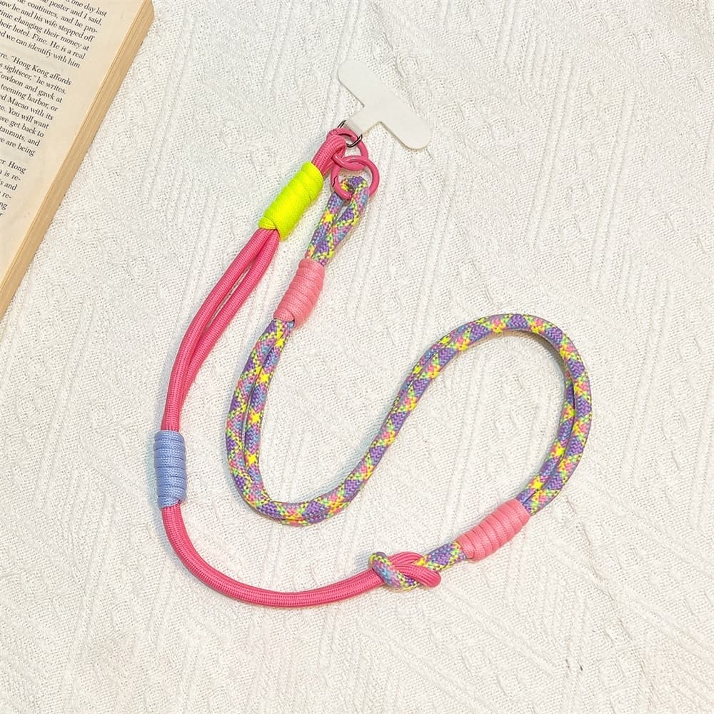 สายคล้องโทรศัพท์แบบยาว Lanyard ใส่ได้หลายแบบ ถอดได้ นุ่มสบาย กันลื่น สำหรับมือถือทุกรุ่น รูปที่ 7