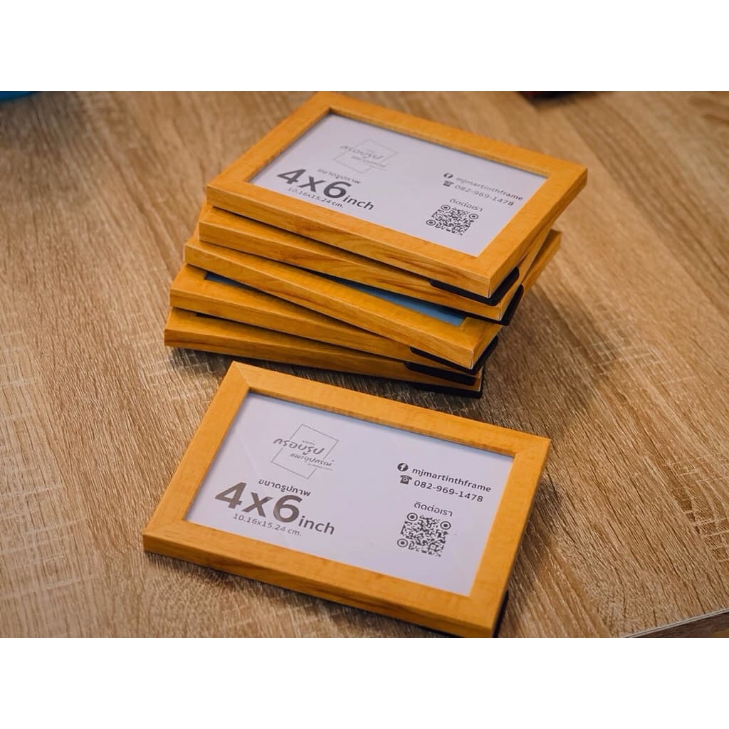 กรอบรูปมินิมอล ขนาด 4x6 นิ้ว •MJMARTINTH FRAME•MINIMAL PHOTO FRAME รูปที่ 3