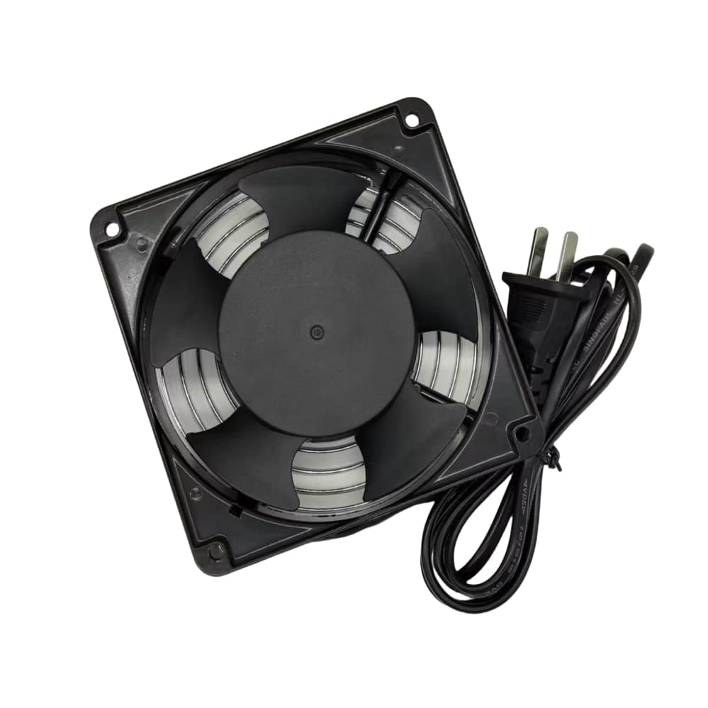 พัดลมระบายความร้อน พัดลมตู้RACK AC SUNOM 12Cm 220-240V ปลั่กเสียบไฟบ้าน รูปที่ 2