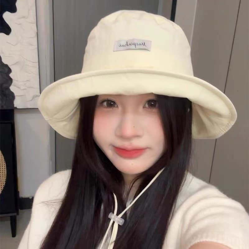 หมวกบักเก็ต มี6สี สไตล์เกาหลี สามารถเก็บเป็นกระเป๋าได้ BUCKET รูปที่ 3