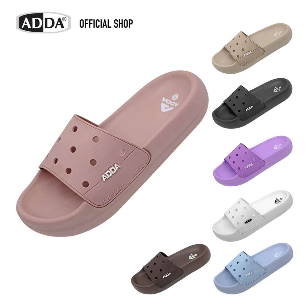 ADDA รองเท้าแตะ รองเท้าลำลอง แบบสวม สำหรับผู้หญิง รุ่น 35E01W1 (ไซส์ 4-7)