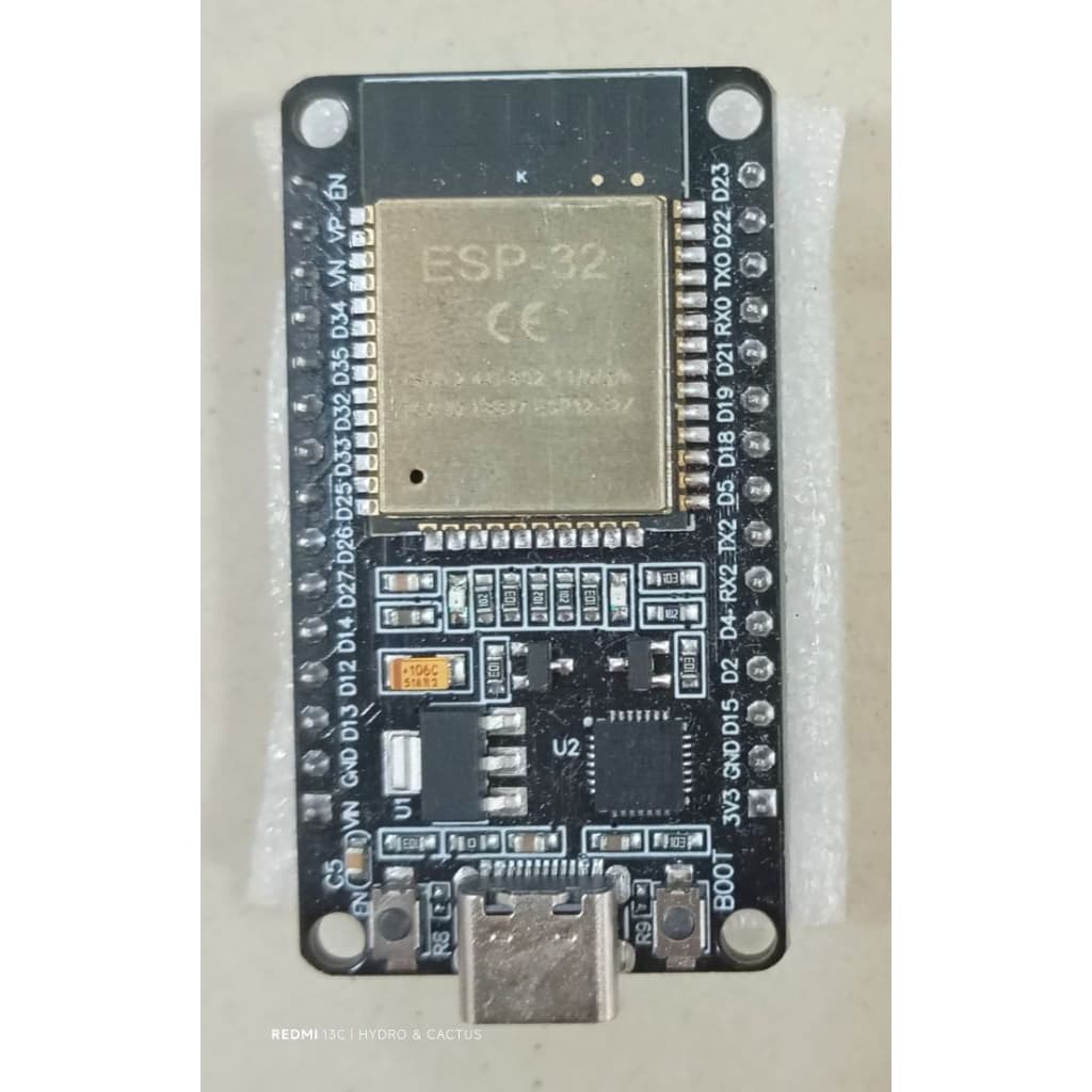ESP32 ชิป CP2102 รุ่น 30 ขา และ 38 ขา USB, Type-c  NodeMCU ESP-WROOM-32 Wi-Fi and Bluetooth
