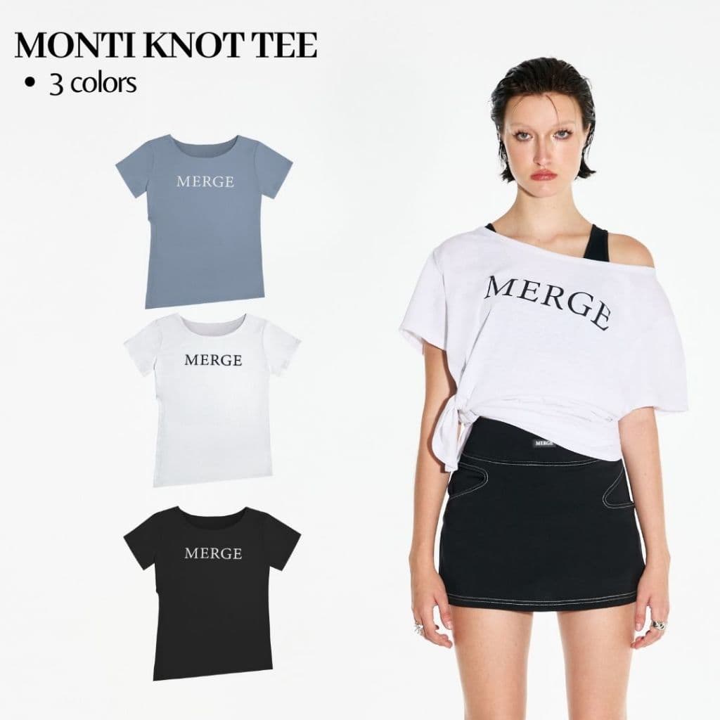 Merge Official - Monti Knot Tee รูปที่ 1