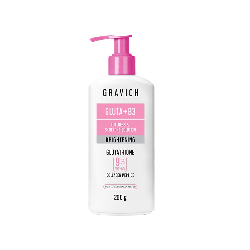 Gravich Gluta Bright Complex Concentrate Body Lotion 200 g โลชั่นบำรุงผิว รูปที่ 8
