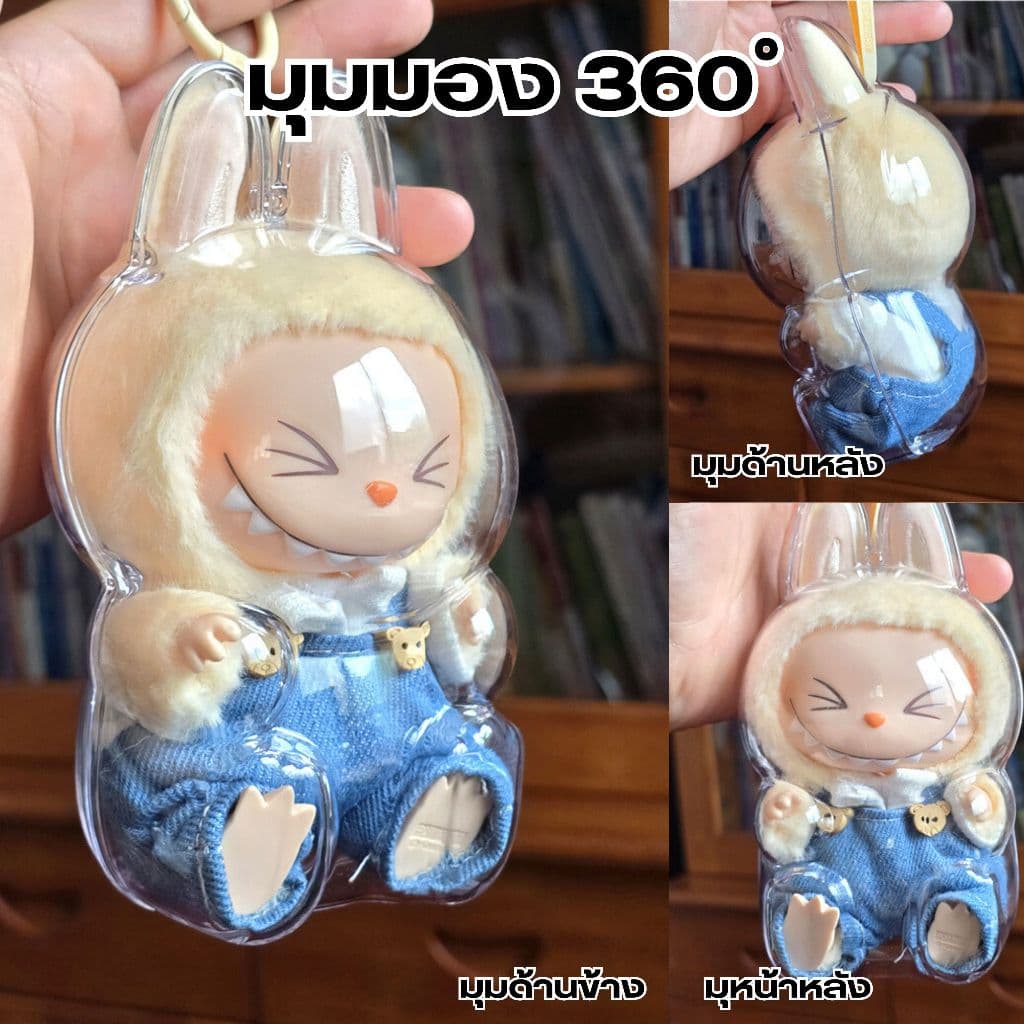 เคสอะคริลิคใส สำหรับใส่ V1 V2 V3 100% กันฝุ่น/กันนำ้ v1 v2 v3 {ไม่รวมตุ๊กตา} รูปที่ 5