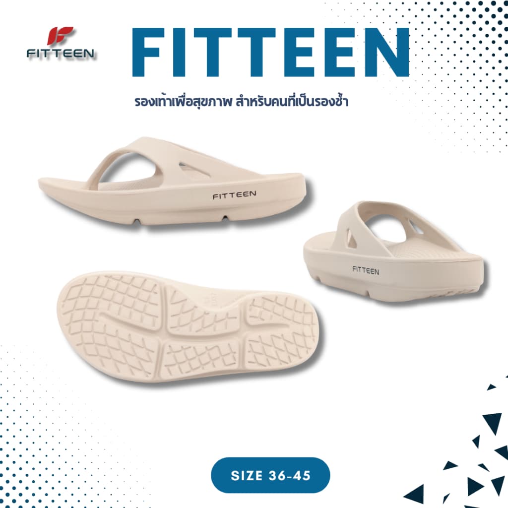 Fitteen FT001 รองเท้าสุขภาพ รองเท้าคีบ หญิง ชาย รูปที่ 5