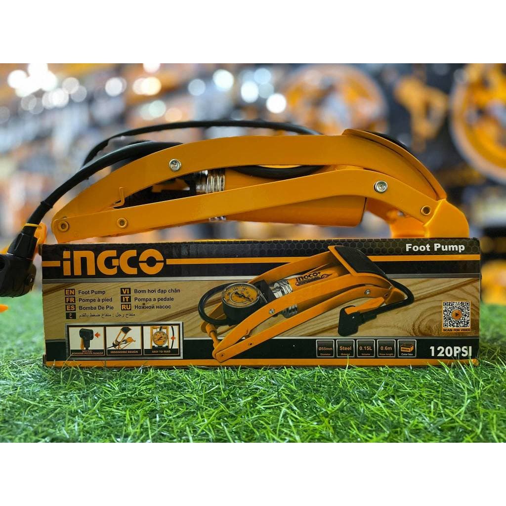 INGCO ที่สูบลมรุ่นเท้าเหยียบ รุ่น MPP5511 150PSI รูปที่ 3