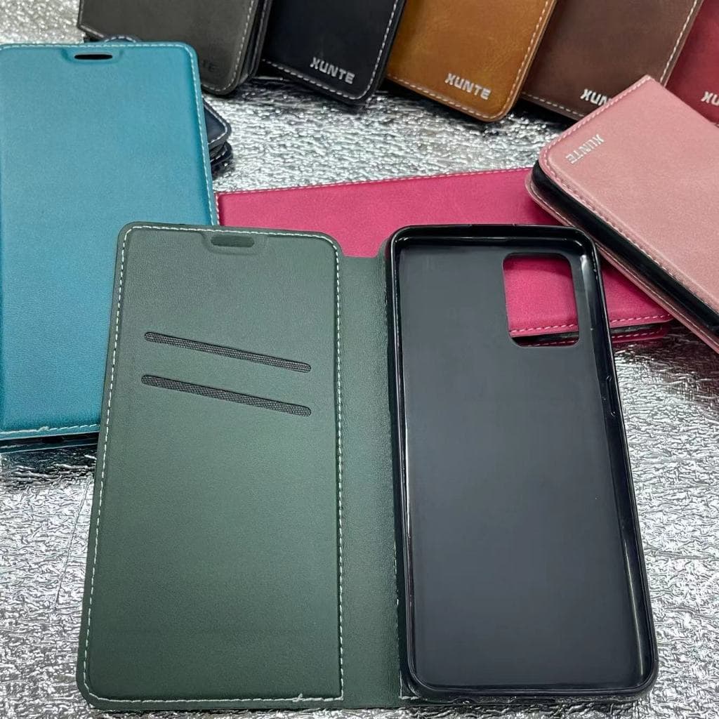 เคสฝาพับ หนัง XUNTE รุ่น Samsung A7 2018 A9 PRO C9 PRO A8 PLUS J4 PLUS J6 PLUS A6 plus J8 เคสกระเป๋า ตั้งได้ รูปที่ 7