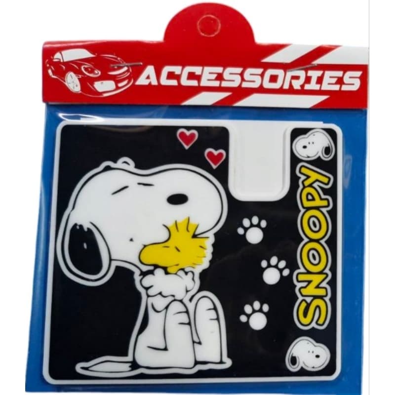 กรอบใส่พ.ร.ย. ป้ายภาษีรถยนต์ snoopy ที่ใส่พรบ. สนุปปี้ มี2สี รูปที่ 5