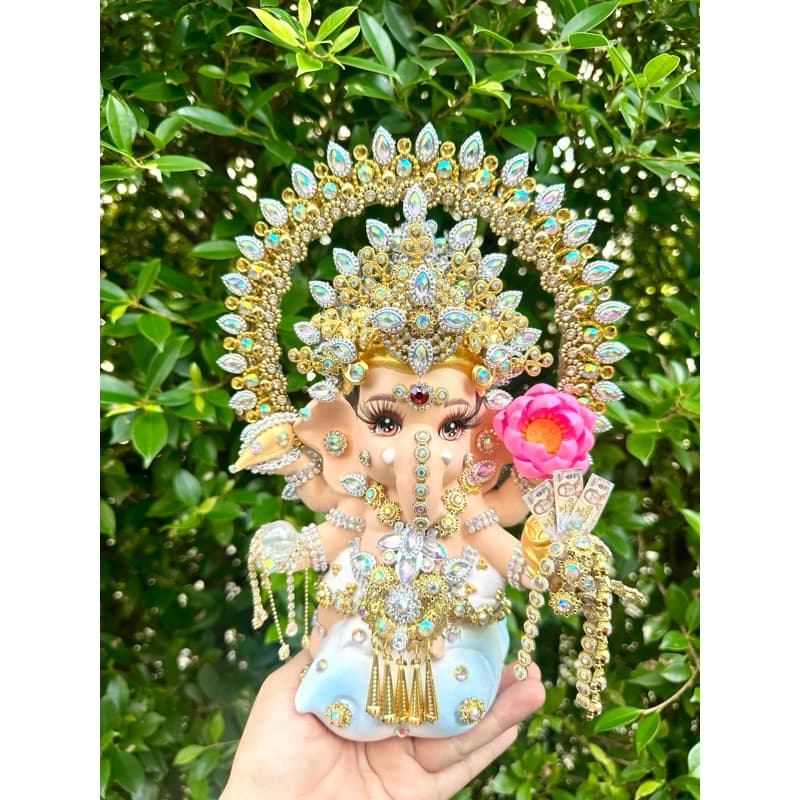 พระพิฆเนศ พระพิฆเนศเบบี้ พระแม่ลักษมี พระแม่อุมาสติปัญหาขจัดค้าขายร่ำรวยสมหวังดั่งใจนึกโชคลาภความรัก รูปที่ 2