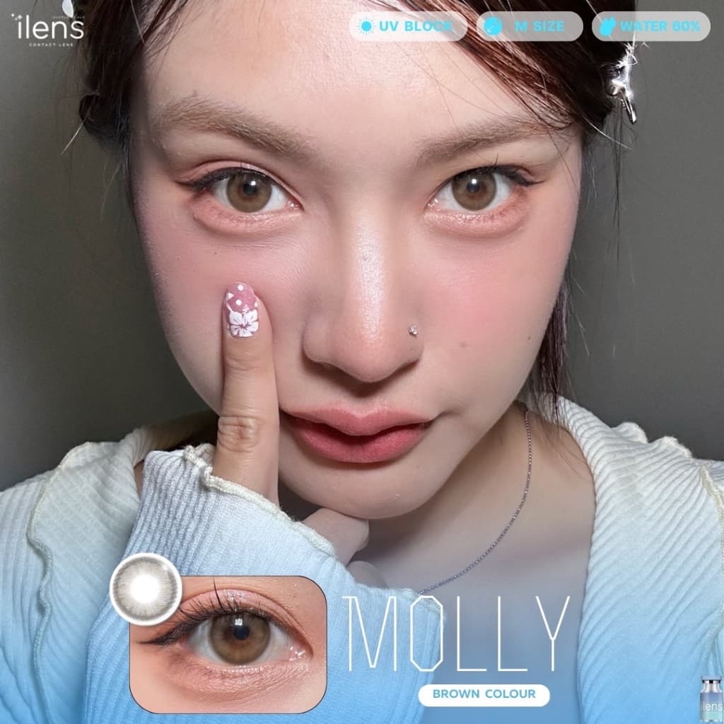 Molly สายตาปกติ ถึง -10.00 Dia 14.0 : iLens รูปที่ 7