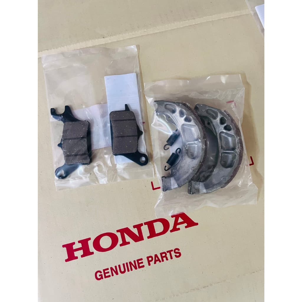ชุดผ้าเบรคหน้า-หลัง HONDA แท้ศูนย์ ใส่รถ Wave110iปี09-24 / WAVE125iปลาวาฬทุกปี รูปที่ 3