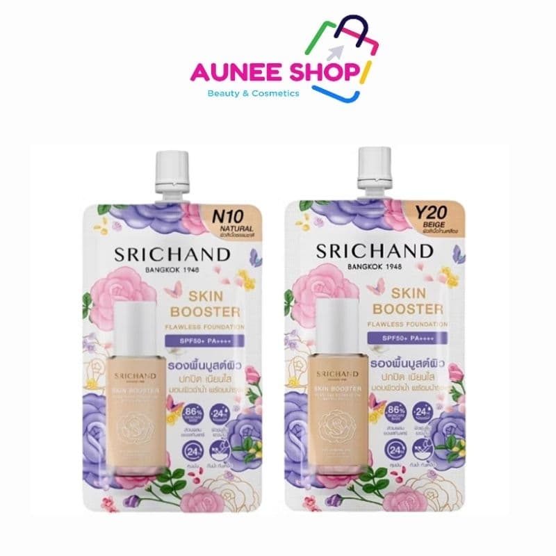 /มีไลฟ์ SRICHAND SKIN BOOSTER FLAWLESSFOUNDATION ศรีจันทร์ สกิน บูสเตอรฟลอเลส ฟาวนเดชัน รูปที่ 1