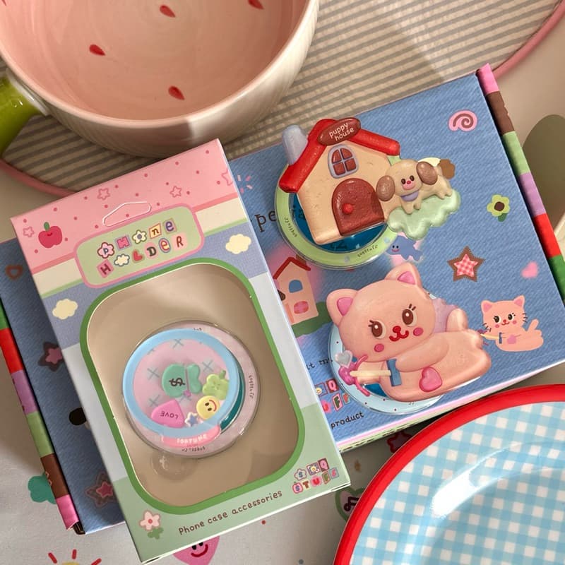 กริปตอกแม่เหล็ก ติดกับเคสแม่เหล็กเท่านั้น‼ หรือสติกเกอร์แม่เหล็ก น่ารักพิเศษ แม่เหล็กแรง รูปที่ 1