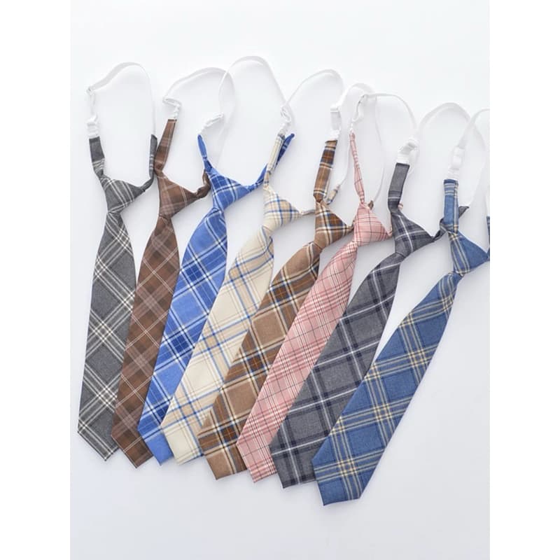 | เนคไทสำเร็จรูปลายสก็อต/เนคไทลายทาง necktie ขอใบกำกับภาษี รูปที่ 8