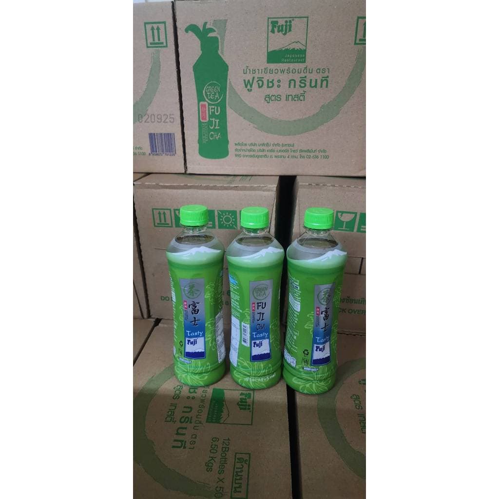 ฟูจิชะ ชาเขียวฟูจิชะพร้อมดื่ม 500มล. แพค12ขวด, Fujicha GreenTea รูปที่ 4