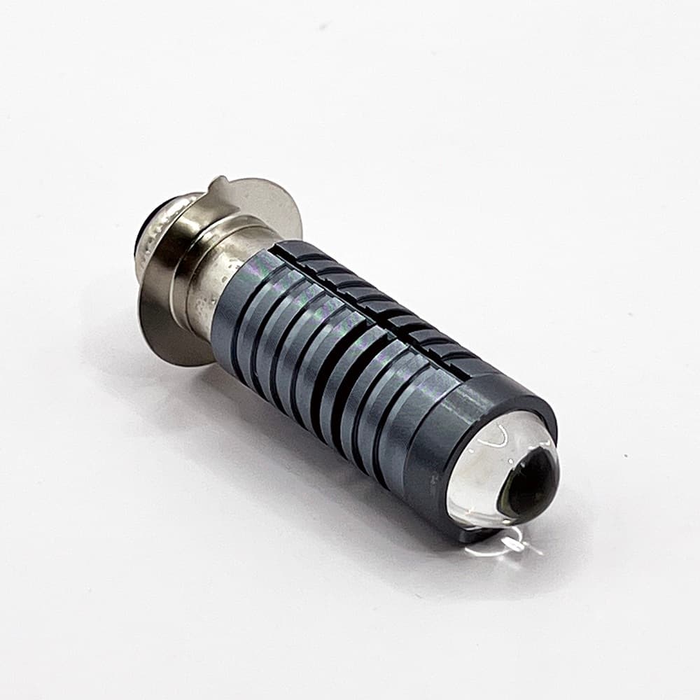LC LUCENT ไฟหน้า มอเตอร์ไซค์ LED โปรเจ็คเตอร์ P15D BA20D H4 ไฟสูง ไฟต่ำ ในหลอดเดียวกัน รูปที่ 2