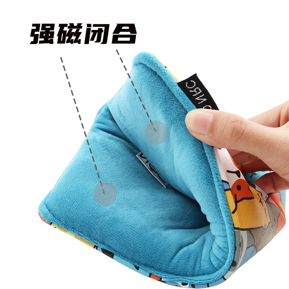 ปลอกหุ้มหัวไม้กอล์ฟ ลายแมวแฟนซี New Collection fancy cat cover วัสดุหนัง PU รูปที่ 8