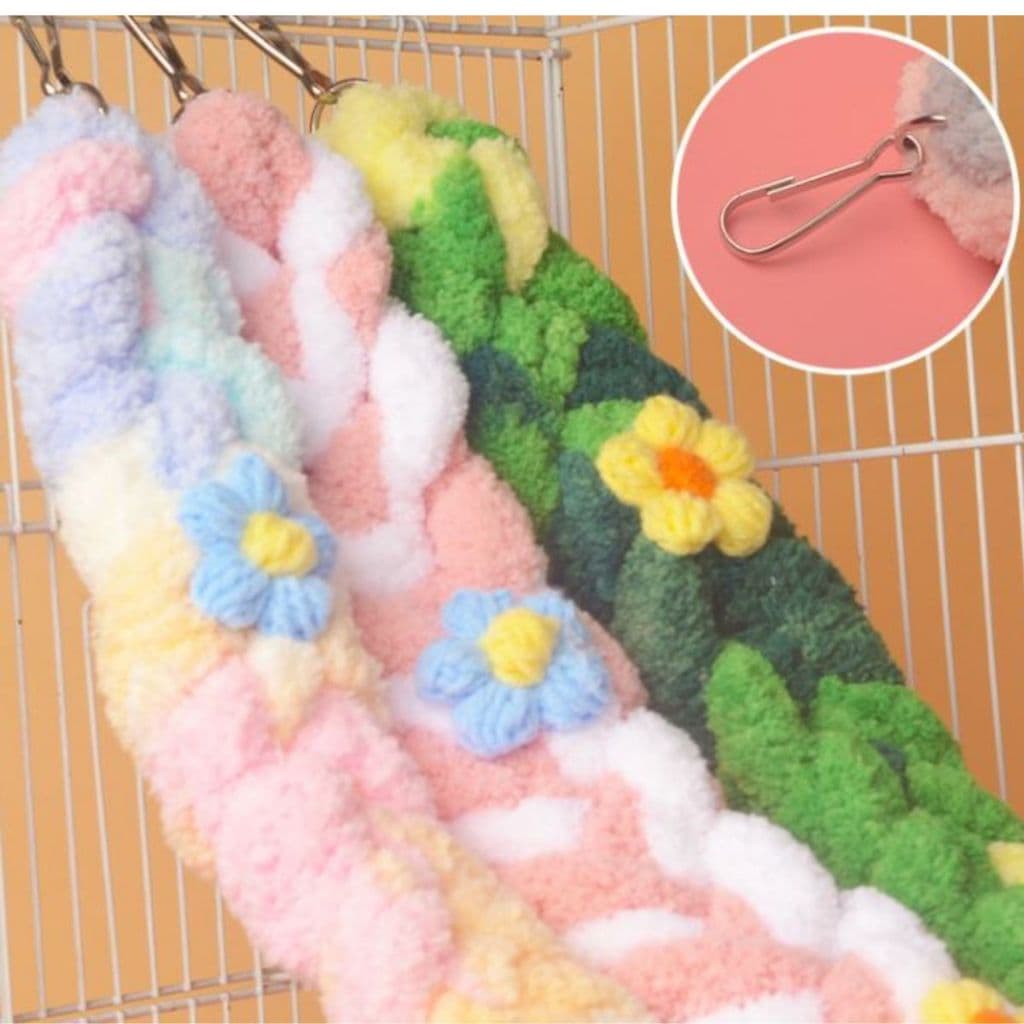เชือกปีนสัตว์เล็ก นก ชูก้า กระรอก ยาว 64cm หนา 4cm ของเล่นสัตว์ฟันแทะ Small Pet รูปที่ 8