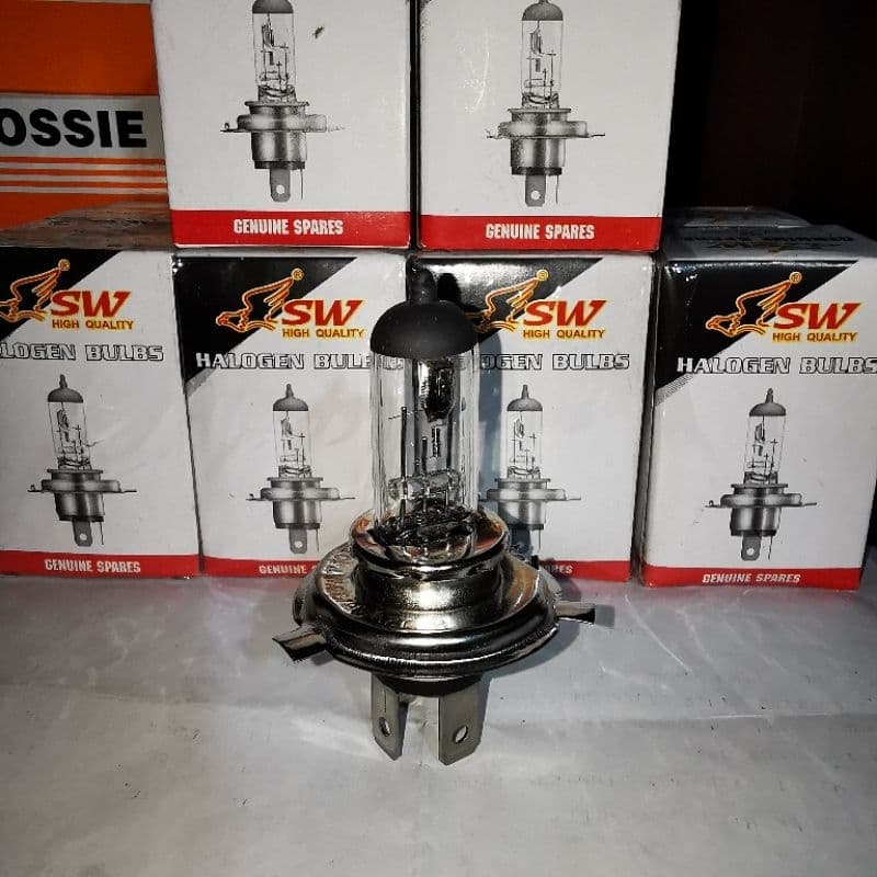หลอดไฟหน้า 3 ขา 12V 35/35W H4 HS1 SCOOPY-I/ MSX/ SPARK115I/ FINN/ KSR รูปที่ 2