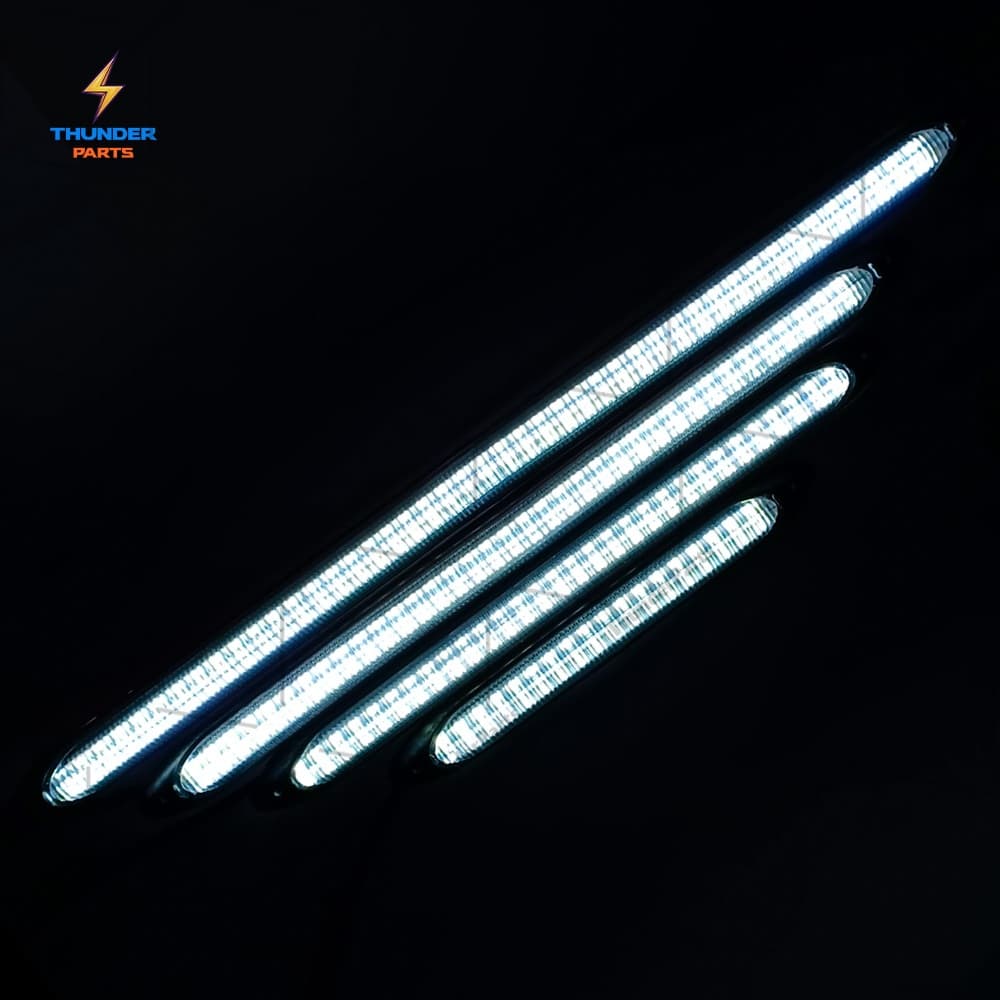 ชุด2ชิ้น ไฟเดย์ไลท์ LED 12V ไฟเลี้ยววิ่ง Daylight รถยนต์ หรือรถรุ่นทั่วไป รูปที่ 6