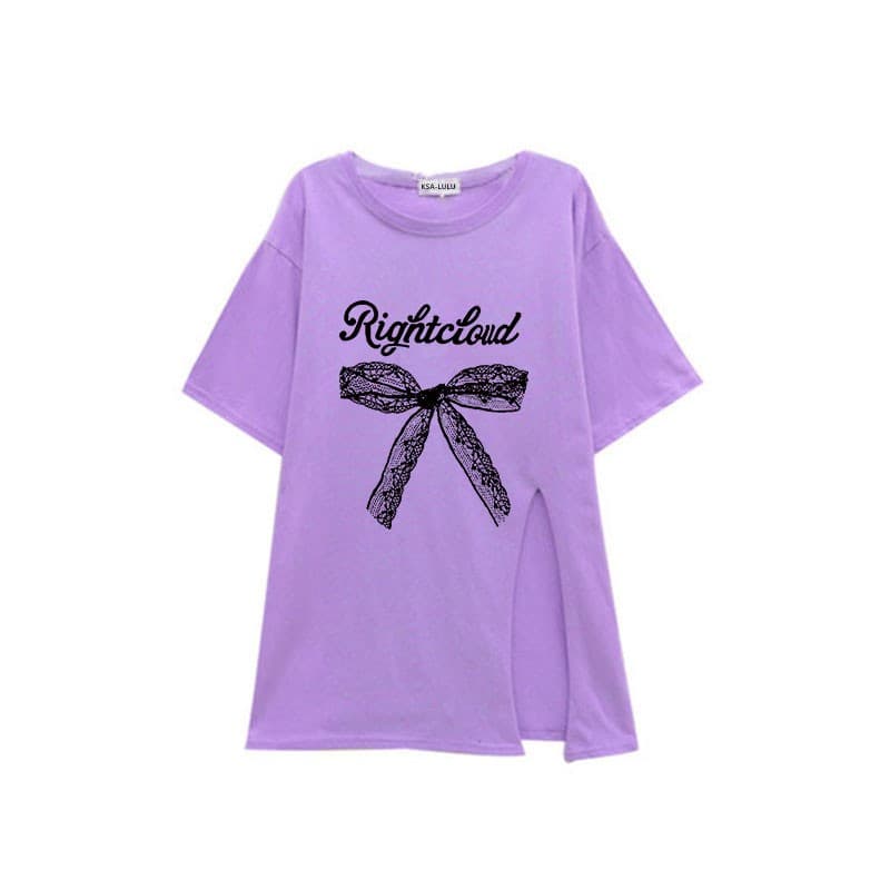 เสื้อยืดสวยๆผู้หญิงแฟชั่นฤดูร้อน oversize เสื้อผ้าสาวอวบไซส์ใหญ่ แขนสั้นทรงหลวม เสื้อโอเวอร์ไซส์สไตล์เกาหลี น่ารักๆ รูปที่ 9