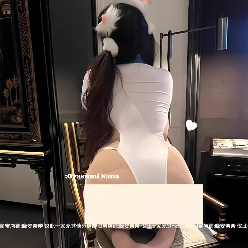 SUPER SEXY ชุดนอนเซ็กซี่สาวอวบ ชุดคอสเพลย์สาวอวบ ชุดบอดี้สูทสาวอวบ มีหลายไซต์ M-2XL นน 40-80kg M-571 รูปที่ 3