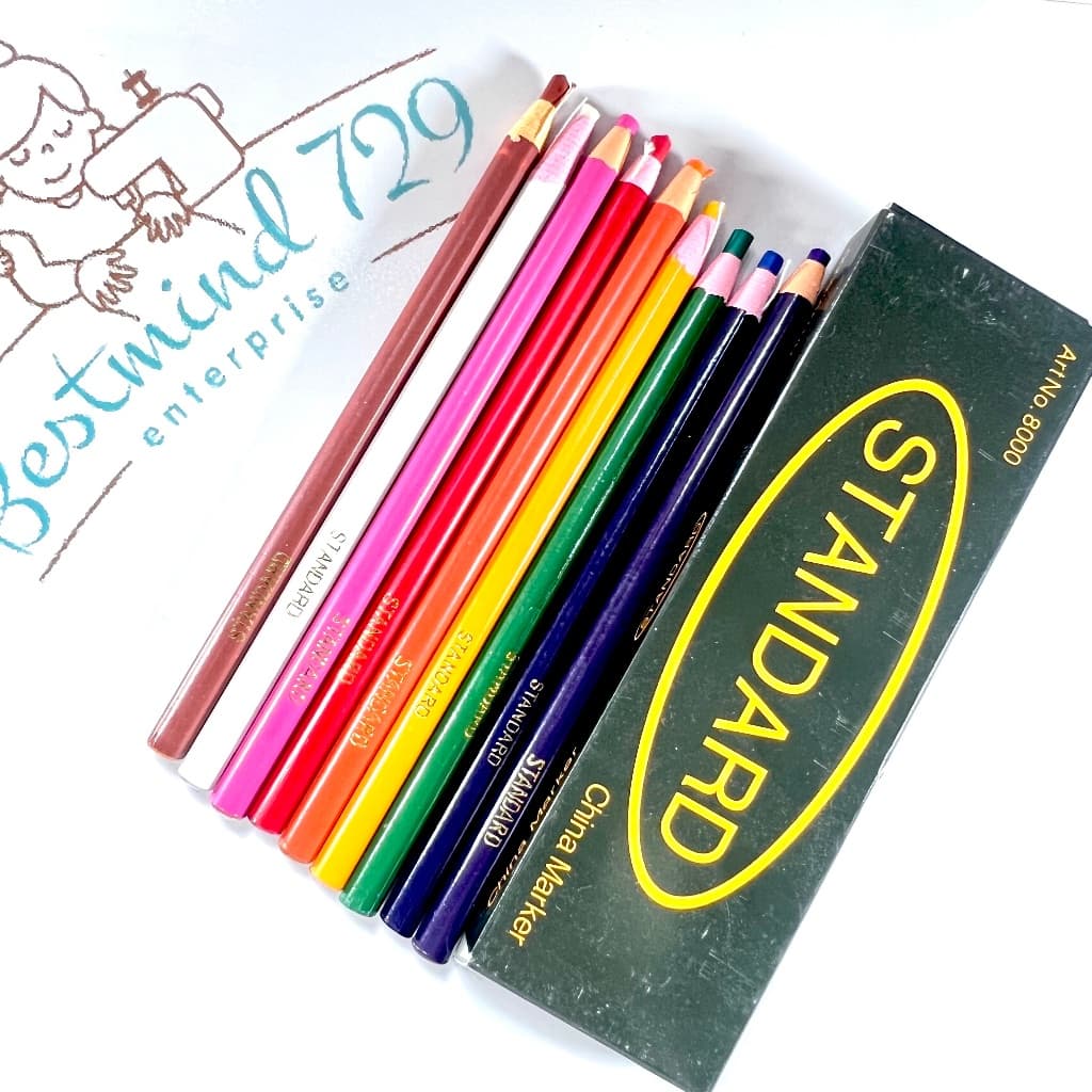 ดินสอ ขีดผ้า เขียนผ้า standard กล่องดำ รูปที่ 2