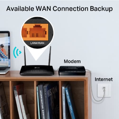 MOBILE ROUTER TP-LINK ARCHER MR202 - AC750 WIRELESS DUAL BAND 4G LTE ROUTER รูปที่ 7