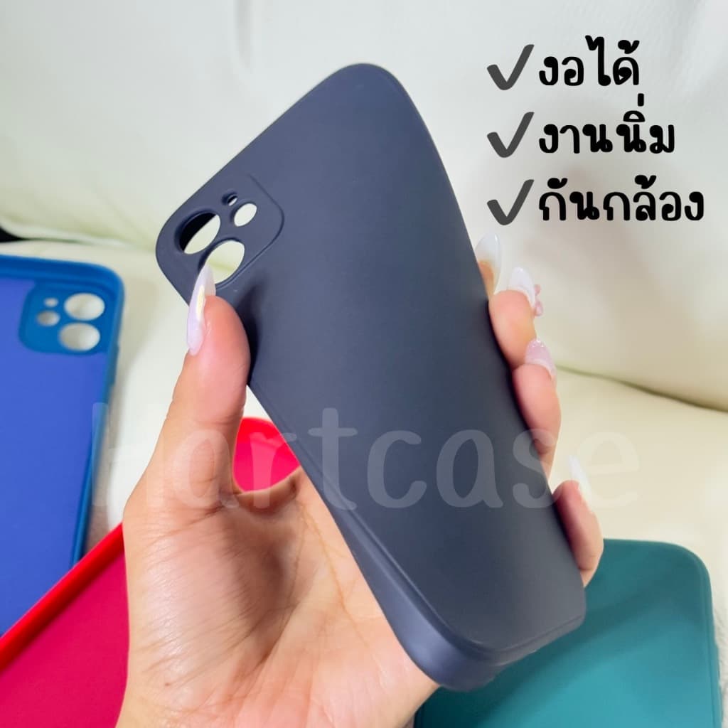 เคส TPU สีพื้น กันกล้อง VIVO - Y02 Y02A Y02T Y03 Y03T Y04 Y04S Y05 Y100 Y200 Y300 รูปที่ 2