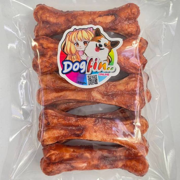 Dogfin ครั้นชี่รูปกระดูกเคลือบเวเฟอร์รสตับ/รสไก่/รสเนื้อ สำหรับน้องหมาทุกสายพันธุ์ รูปที่ 7