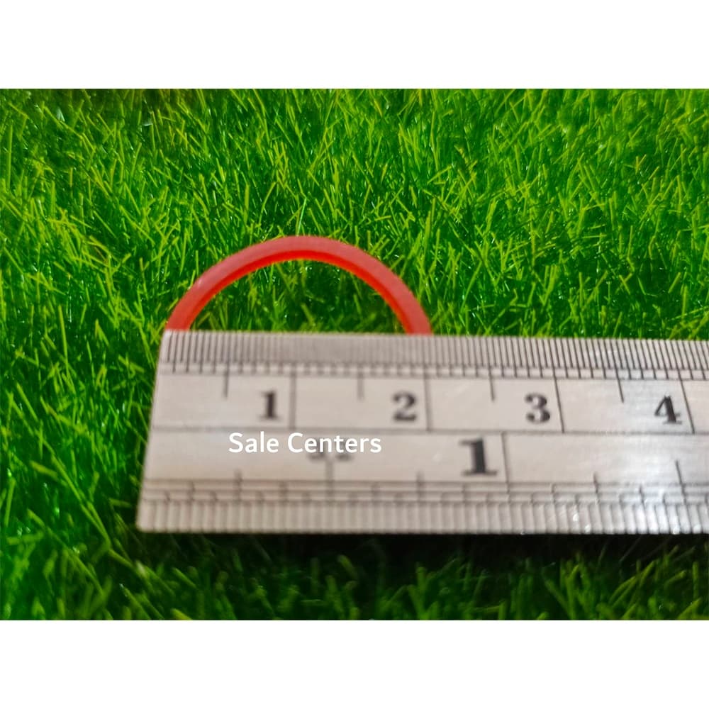 หนังยางรัดแหนม สีแดง หนังยางจิ๋ว ขนาดวง 2 cm. ยางจิ๋ว วงเล็ก ยางวงเล็ก mini Rubber band รูปที่ 4