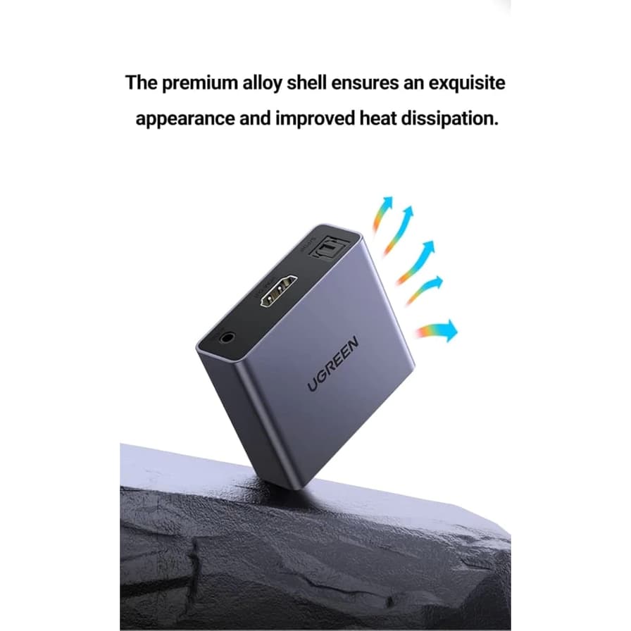 UGREEN รุ่น 60649 HDMI Audio Splitter อุปกรณ์แยกสัญญาณเสียงจาก HDMI to Digital Optical Audio รูปที่ 4