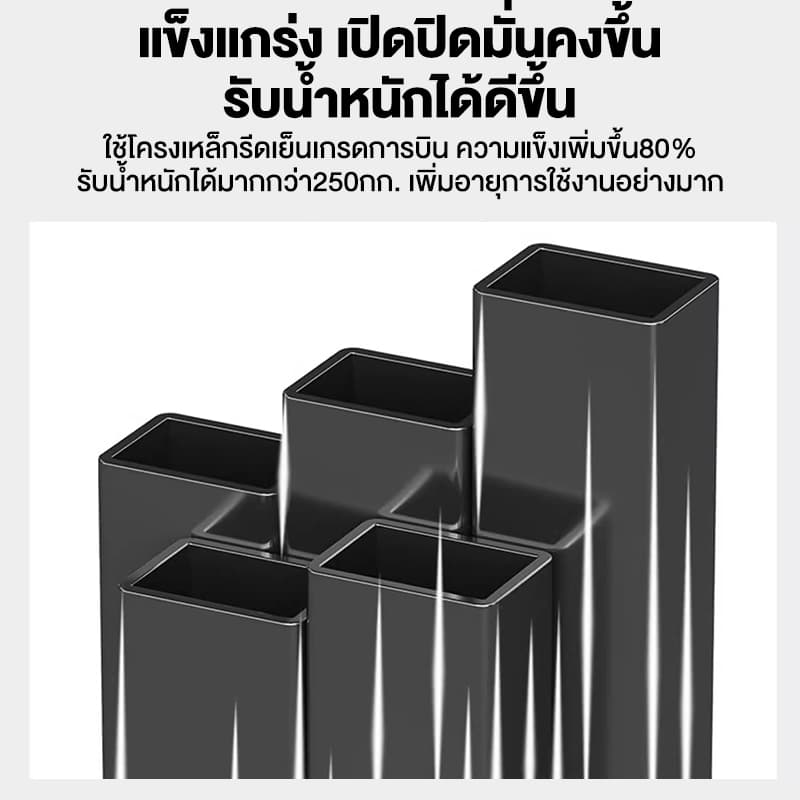 Owensโต๊ะพับ 120/100/80CM โต๊ะพับอเนกประสงค์ ไม่ต้องประกอบ พกพาสะดวก พับเก็บได้สะดวก แบริ่งน้ำหนัก 200KG รูปที่ 6