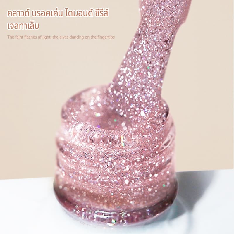 Nawoelite สีแฟลช สีทาเล็บเจล สีแฟลชสีเจล เจลทาเล็บสีแฟลชสุดปัง! รวมเฉดสีแฟลชเจลทาเล็บสวยๆ 2025 เฉดสีสวยๆ รูปที่ 6