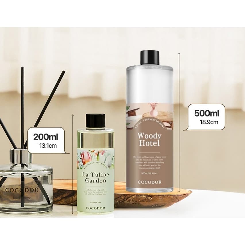 COCODOR DIFFUSER แบบเติม 200 ml ก้านไม้หอม ปรับอากาศ ดิฟฟิวเซอร์ แบรนด์ดังจากเกาหลี รูปที่ 2