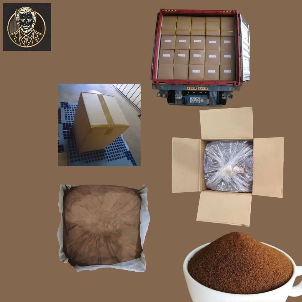 TOPCHOICE Robusta Instant Coffee Powder | กาแฟโรบัสต้าสำเร็จรูป หอม เข้มข้น พร้อมชง | 1 KG. รูปที่ 2