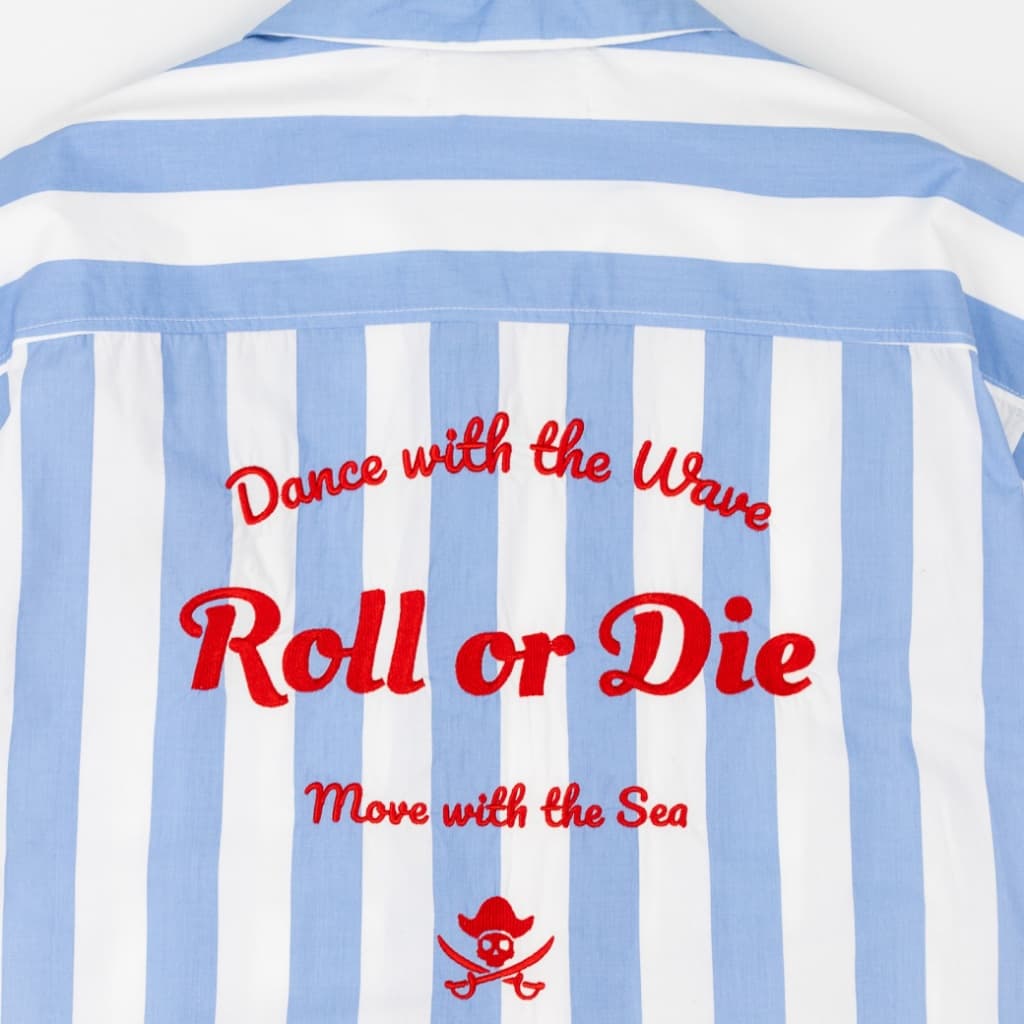 ROLLOR - เสื้อเชิ้ต แขนสั้น Oversize รุ่น ROLL OR DIE SHIRT รูปที่ 7