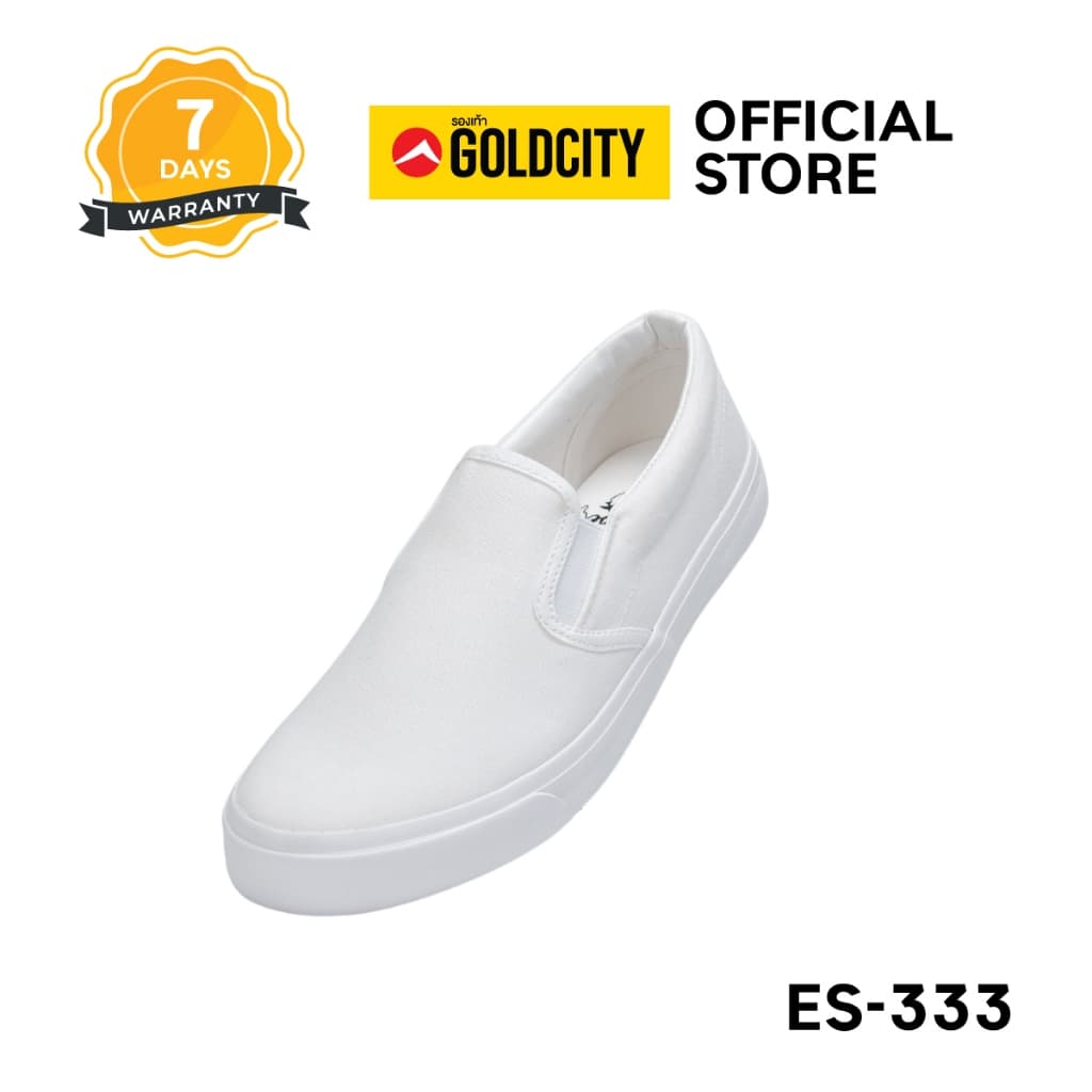 GOLDCITY รองเท้าสลิปออน LIMITED UNISEX พื้นยางพารา กันลื่น ใส่สบาย ใส่ได้ทุกวัน รุ่น ES333 รูปที่ 7