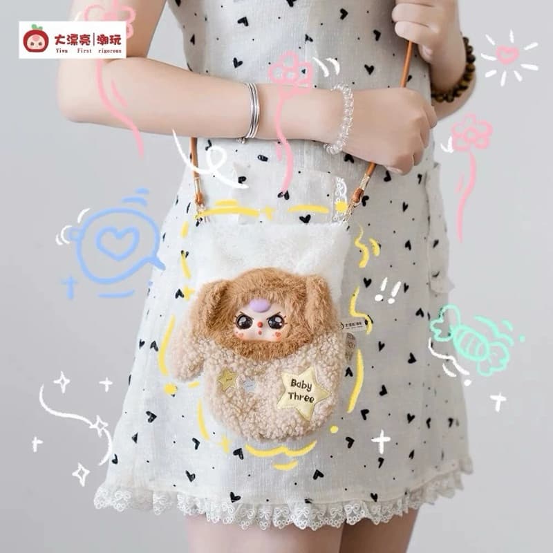 แบบสุ่ม-แบบเลือกตัวใช้ ได้ Babythree Mobile Phone Bag เบบี้ทรีรุ่นกระเป๋าสะพายใส่ของได้ รูปที่ 2