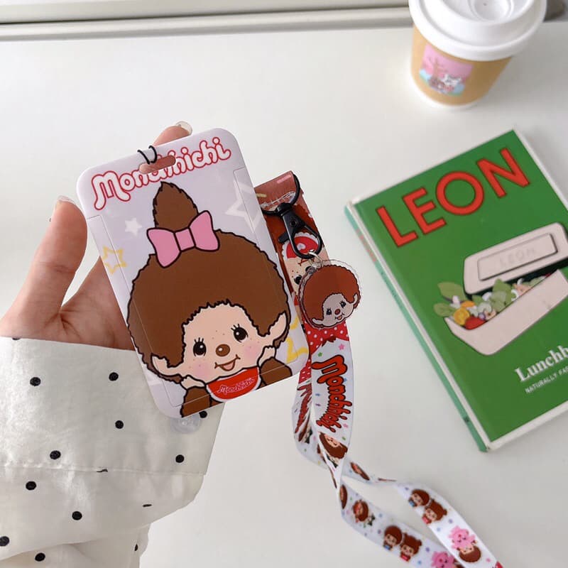 ป้ายใส่บัตรพร้อมสายคล้องคอ Monchhichi รูปที่ 2
