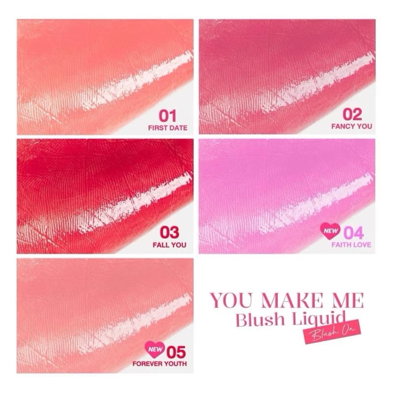 Charmiss ชาร์มิส ยู เมค มี บสัช ลิควิต บลัช ออน You Make Me Blush Liquid ขนาด 3.5ก. รูปที่ 6