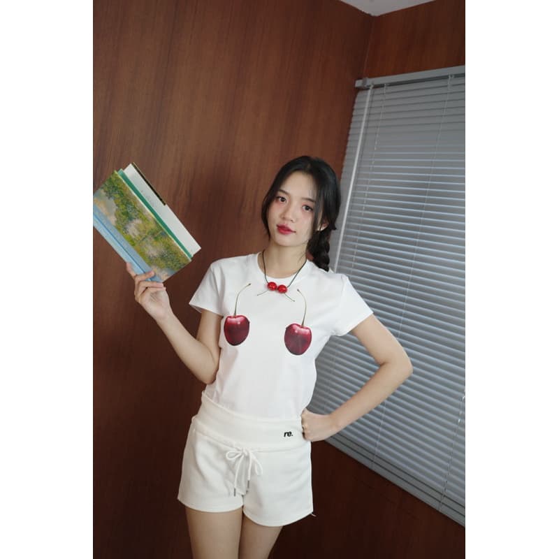 reaign studio - babytee ลาย Cherry Bar รูปที่ 4