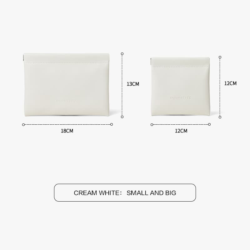 NAWOELITE Women's Wallets กระเป๋าใส่เหรียญ/บัตรการ์ด มินิมอล ขนาดพกพา Lucia Mini Pouch card wallet 5 สีให้เลือก รูปที่ 8