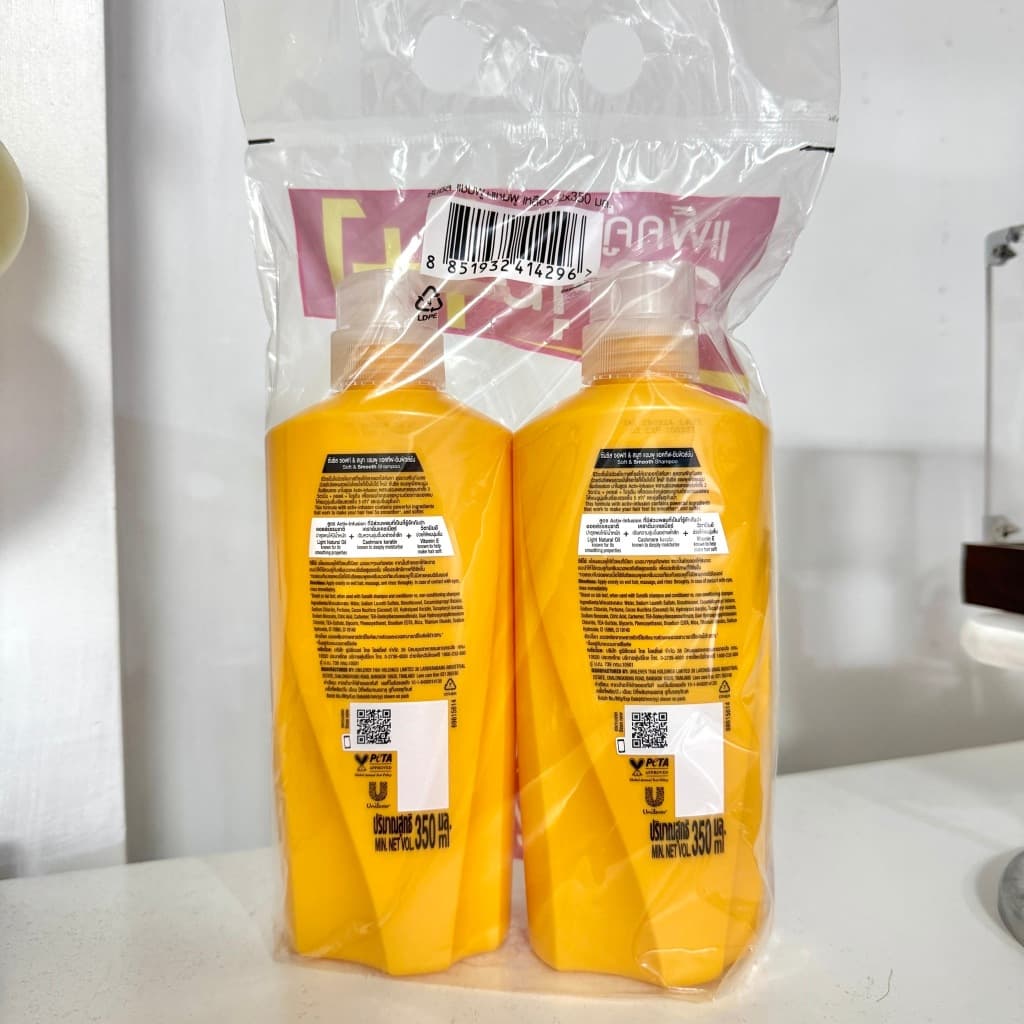 แชมพูซันซิล+ครีมนวดซันซิล แชมพู+แชมพู บำรุงเส้นผม Sunsilk Shampoo 325+325มล. แพ็คคู่ 2 ขวด รูปที่ 9
